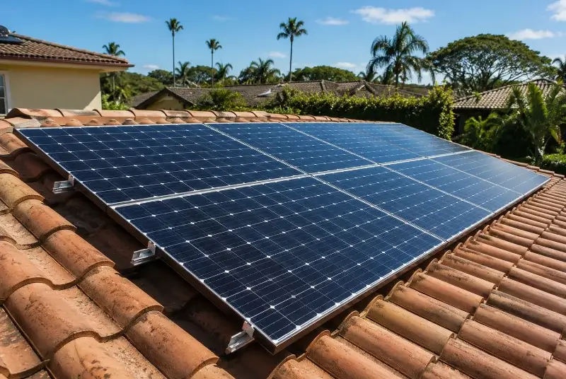 Installation de panneaux solaires à Flourens